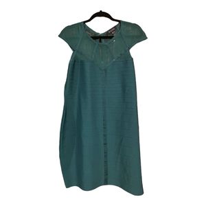 Guess Women's Illusion-Mesh Bodycon Dress